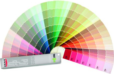 Πίνακας 1549 χρωμάτων από το χρωματολόγιο Inspired της Kraft paints